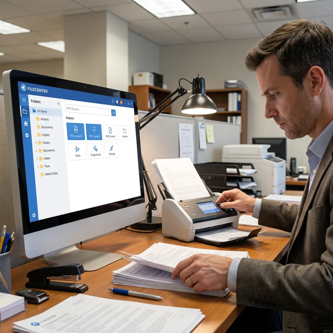 FileCenter document management workflow