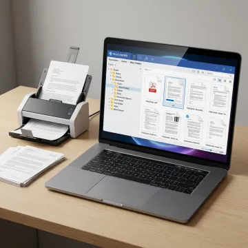 Scanning documents to PDF on Windows