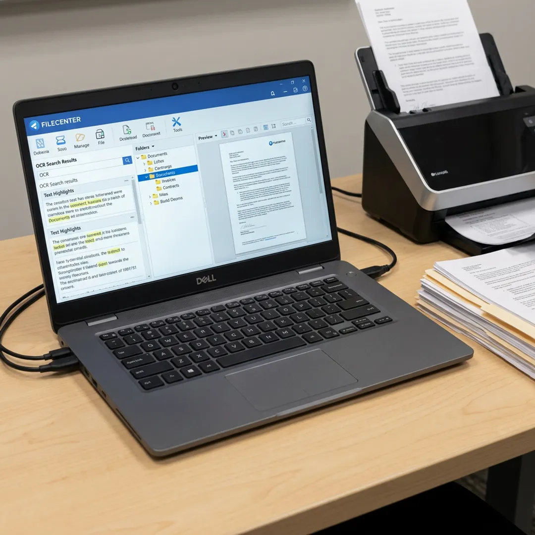 Windows document scanning workflow