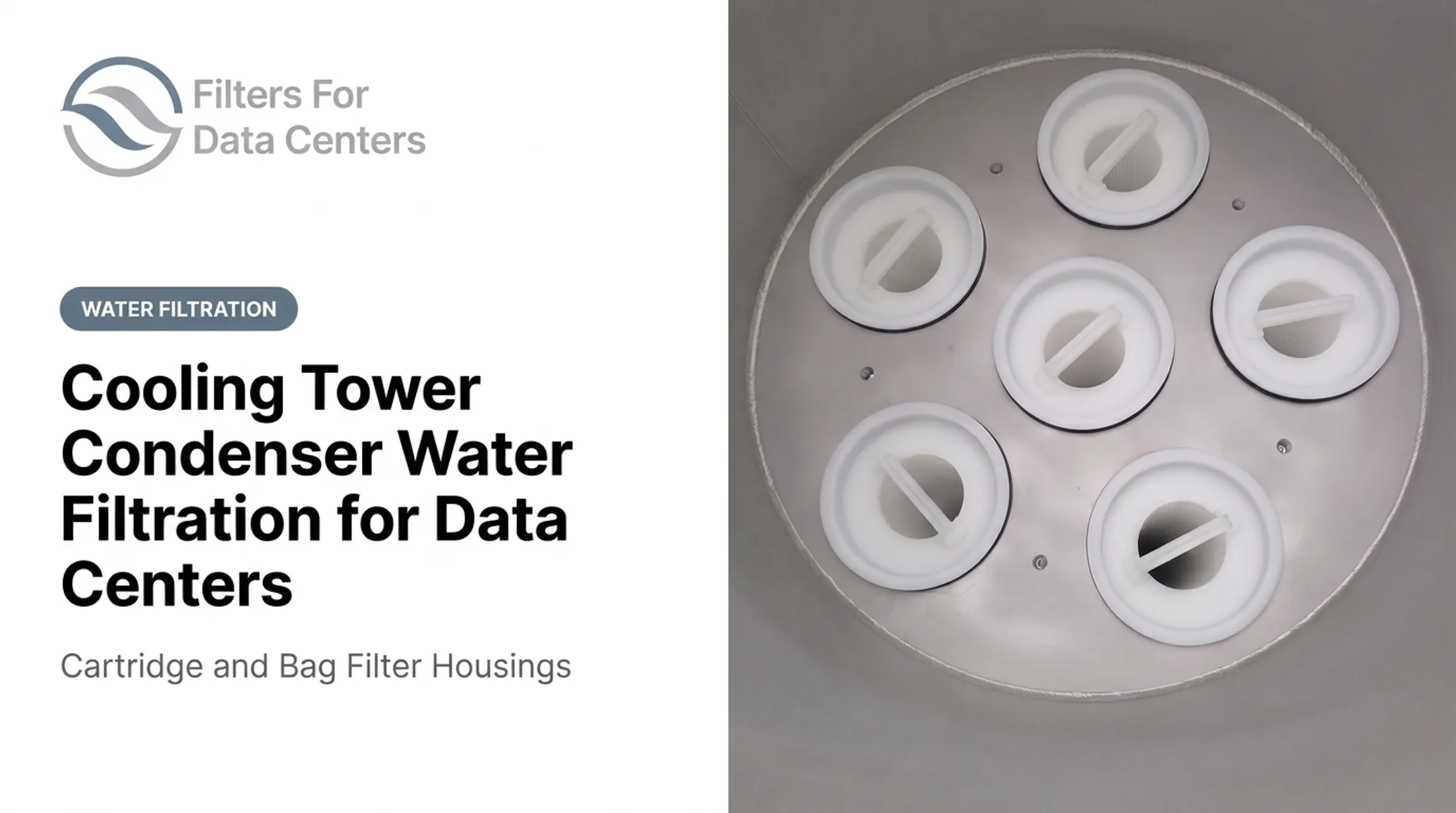 Cooling Tower Condenser Water Filtration for Data Centers