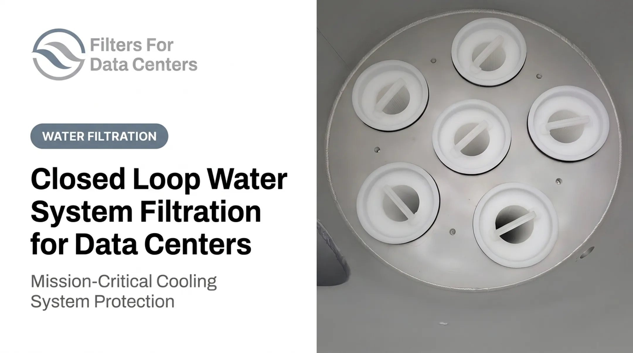Closed Loop Water System Filtration for Data Centers