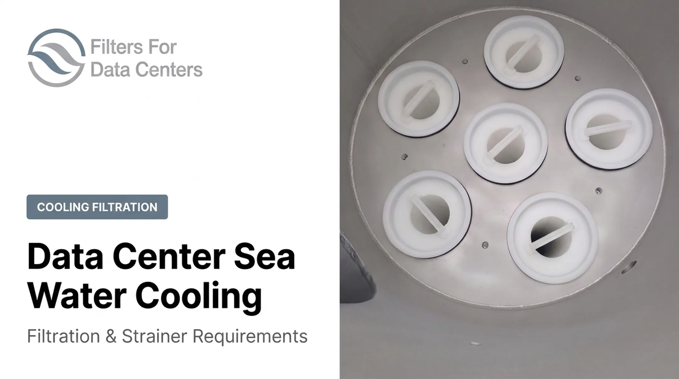 Data Center Sea Water Cooling: Filtration & Strainer Requirements