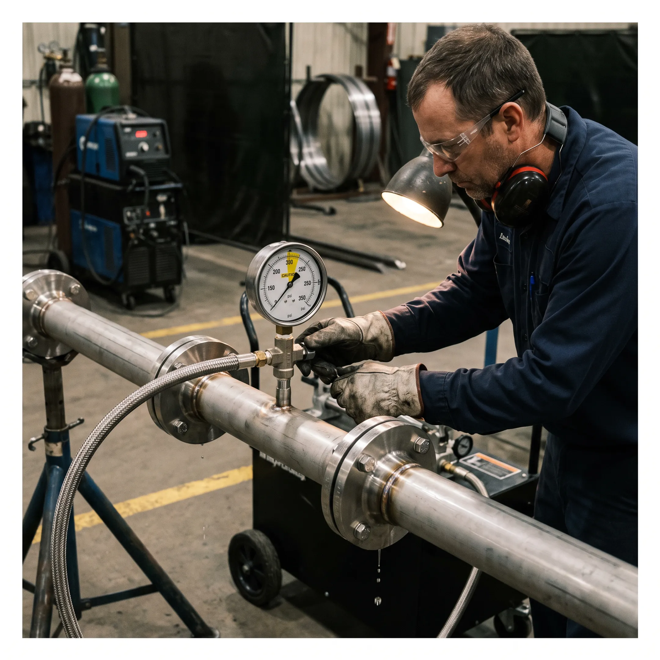 Piping Flushing & Hydrostatic Testing