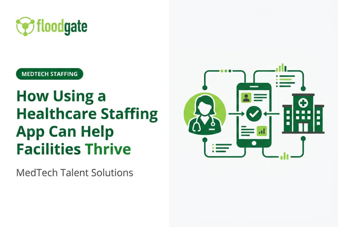 How Using a Healthcare Staffing App Can Help Facilities Thrive