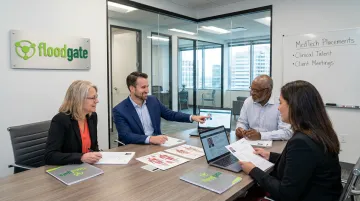 Healthcare recruiter connecting clinical talent with MedTech companies