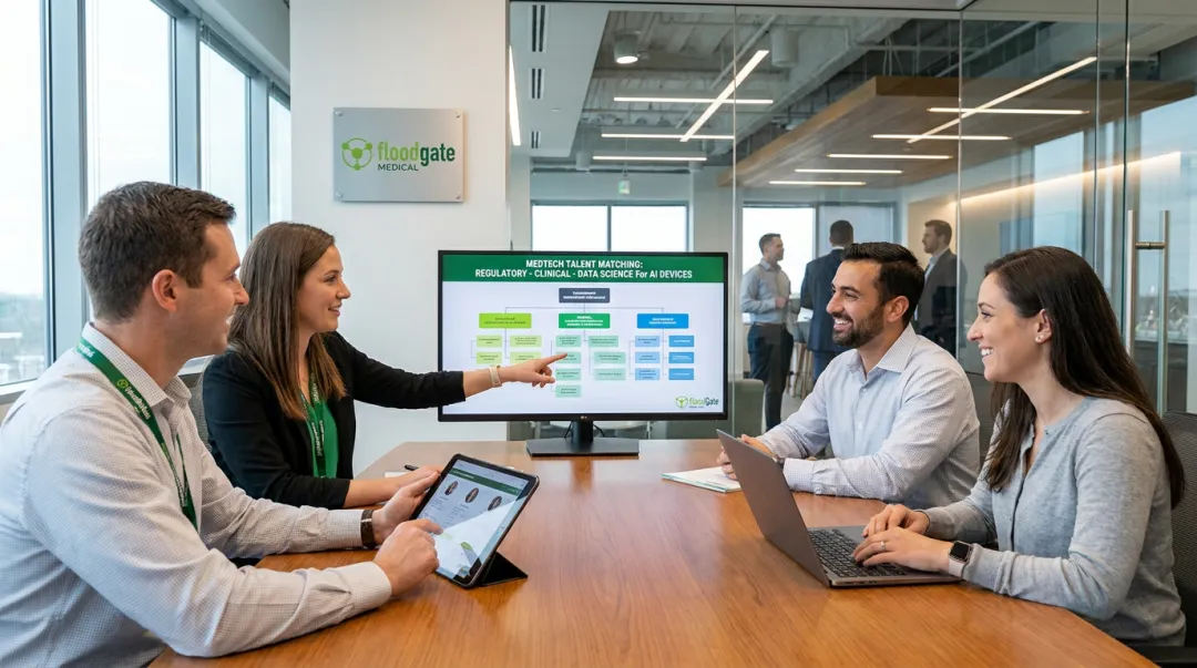 FloodGate Medical recruiters connecting MedTech talent with AI device companies