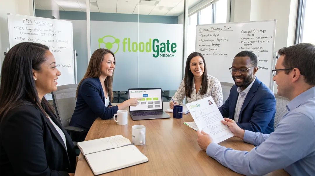 FloodGate Medical recruitment team supporting MedTech clinical talent placement