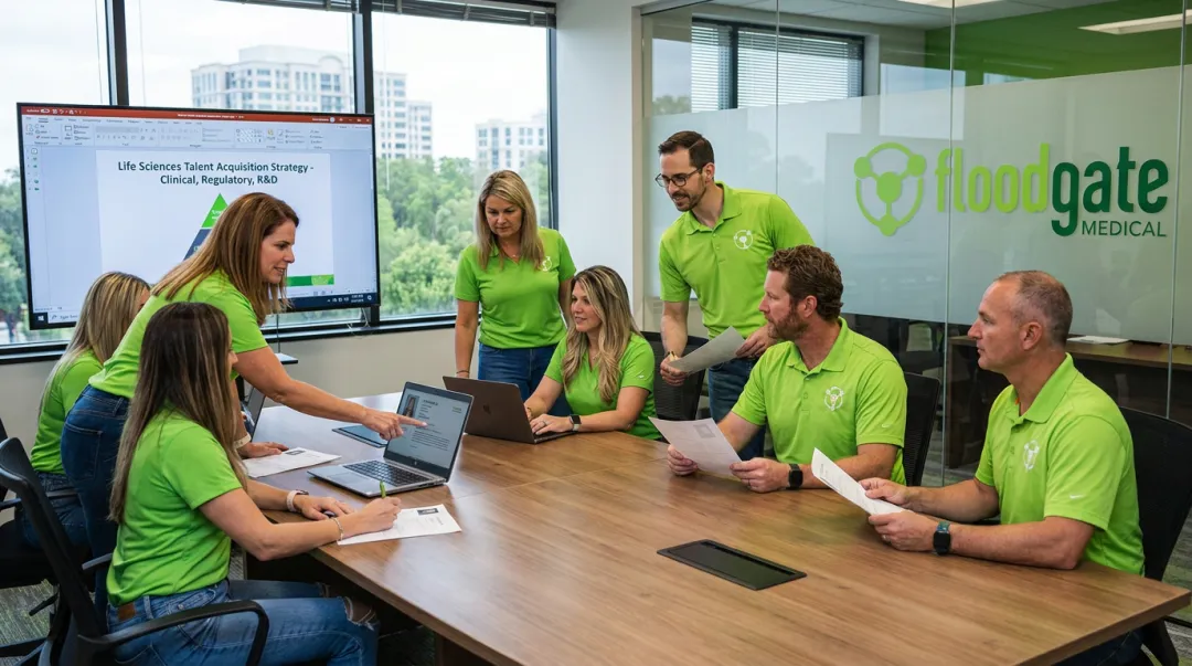 FloodGate Medical recruiters building diverse talent pipelines for MedTech clients