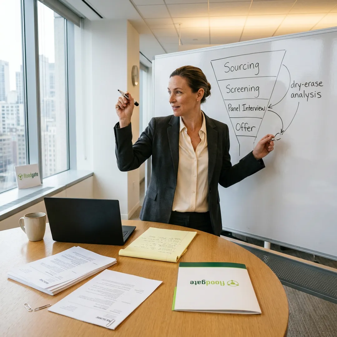 Healthcare staffing process consultation