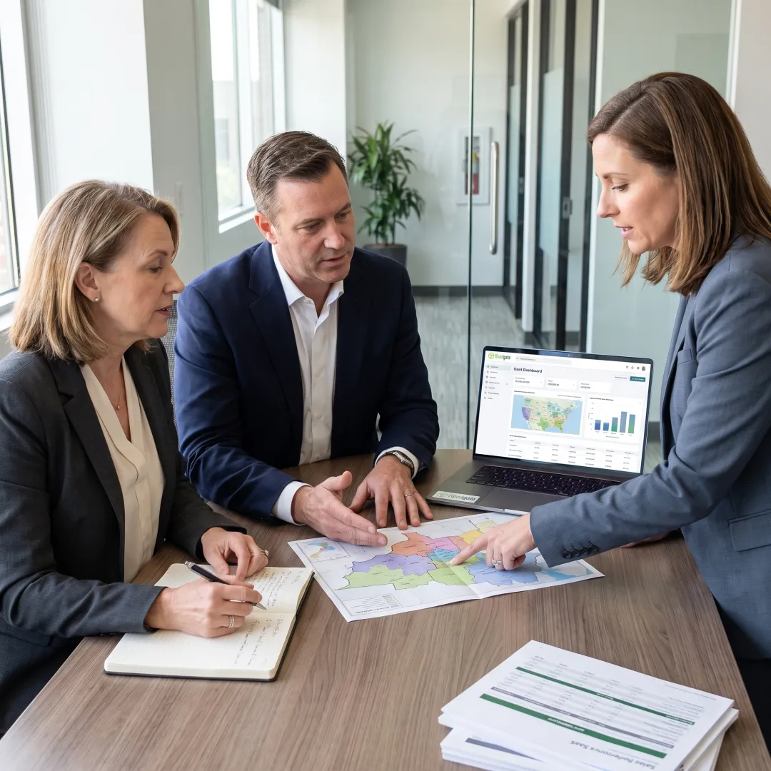 MedTech sales strategy planning session