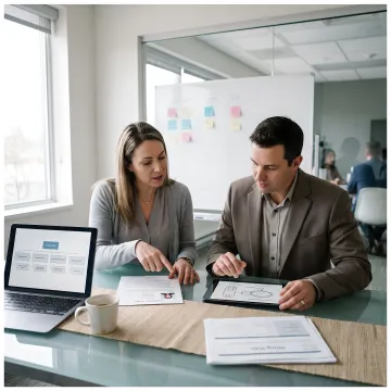 MedTech recruiter reviewing candidate profiles