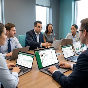 Medical recruiting team using search technology