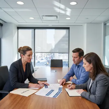Recruiter meeting with MedTech hiring leaders
