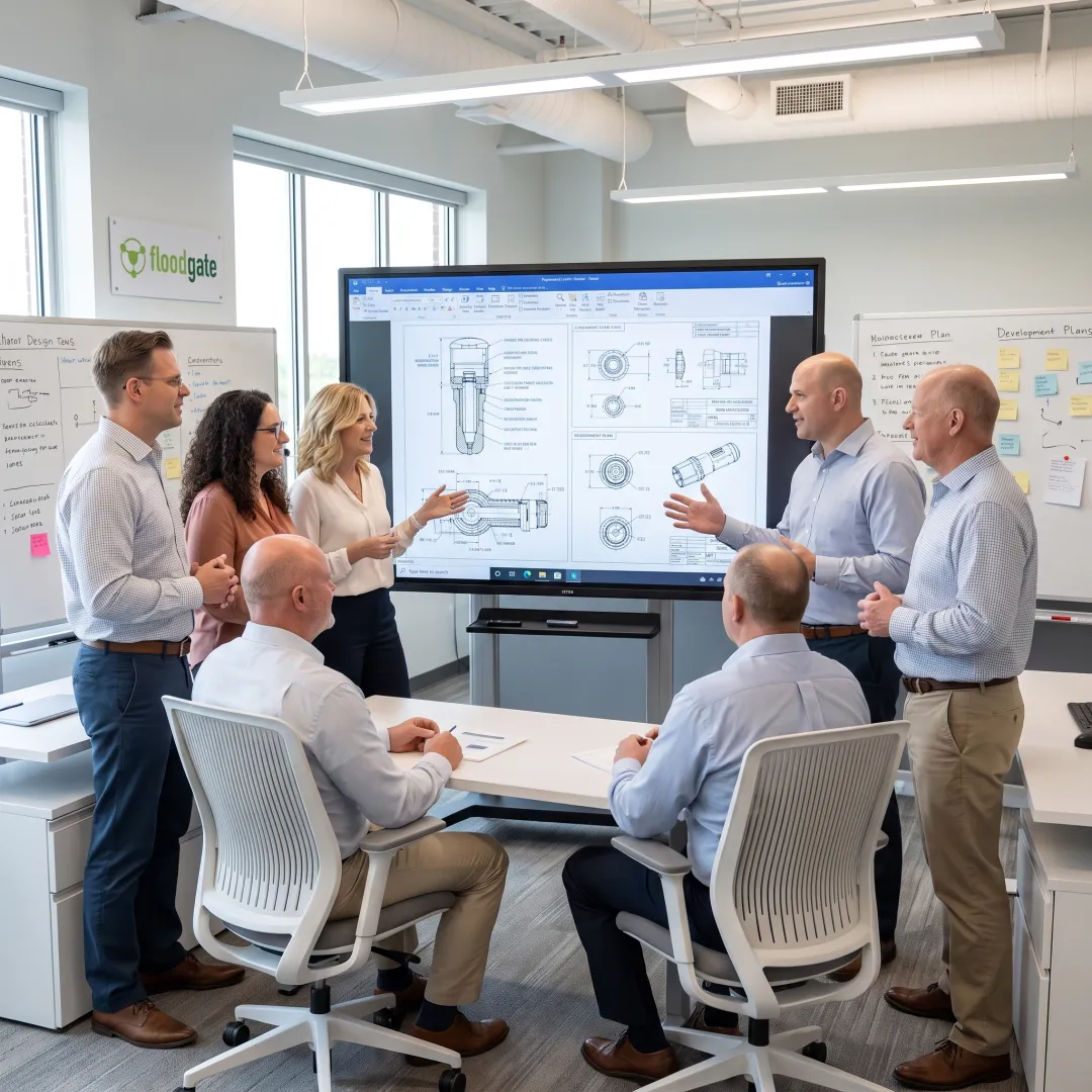 MedTech professional collaborating with colleagues