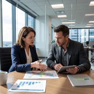 MedTech recruiter meeting with a medical sales candidate
