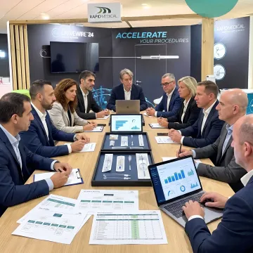 MedTech leaders reviewing a talent strategy