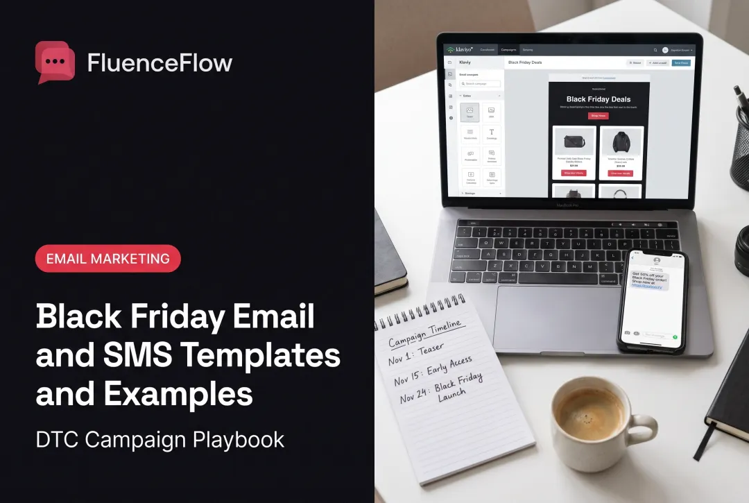 Black Friday Email and SMS Templates and Examples