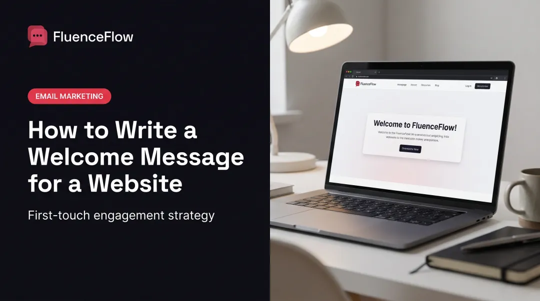 How to Write a Welcome Message for a Website