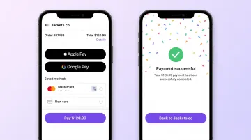 Mobile e-commerce checkout interface showing optimized CTA buttons and simplified form fields