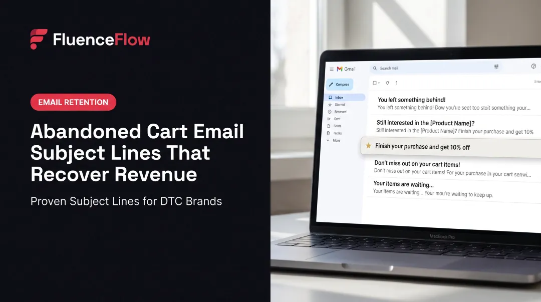Abandoned Cart Email Subject Lines That Recover Revenue