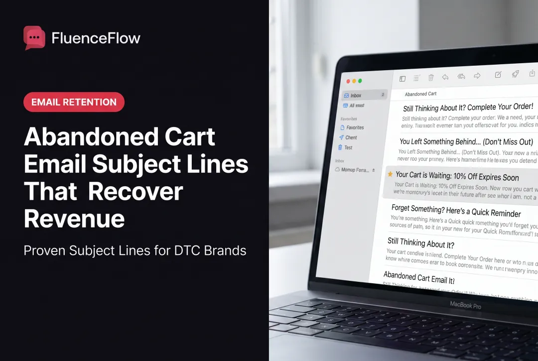 Abandoned Cart Email Subject Lines That Recover Revenue