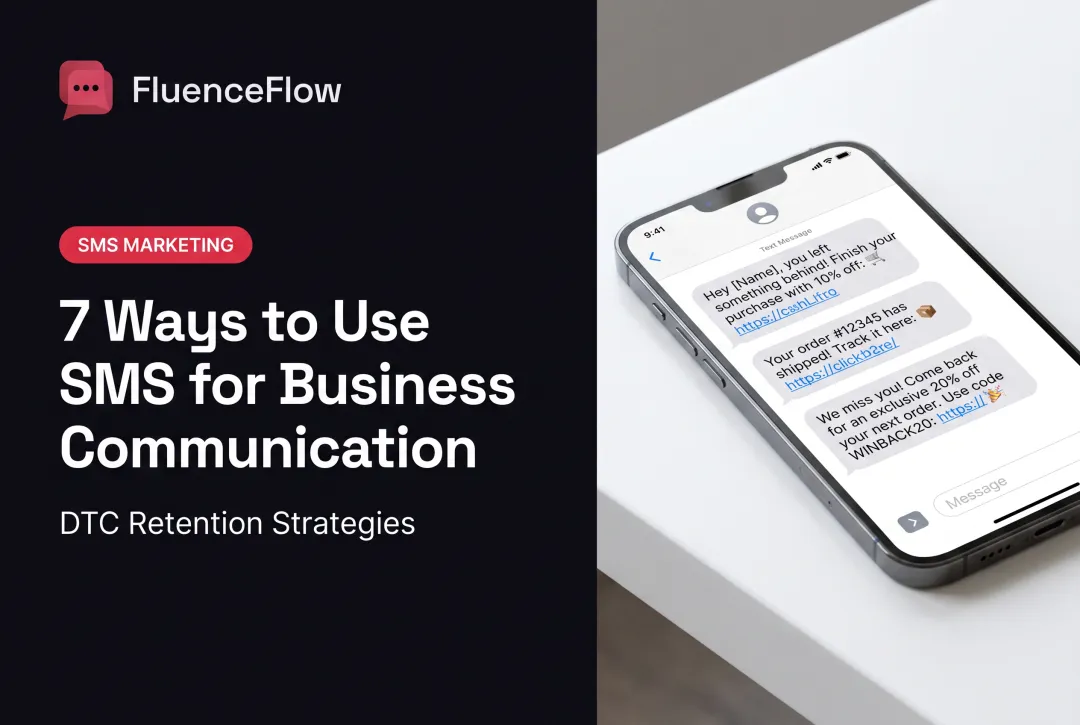 7 Ways to Use SMS for Business Communication