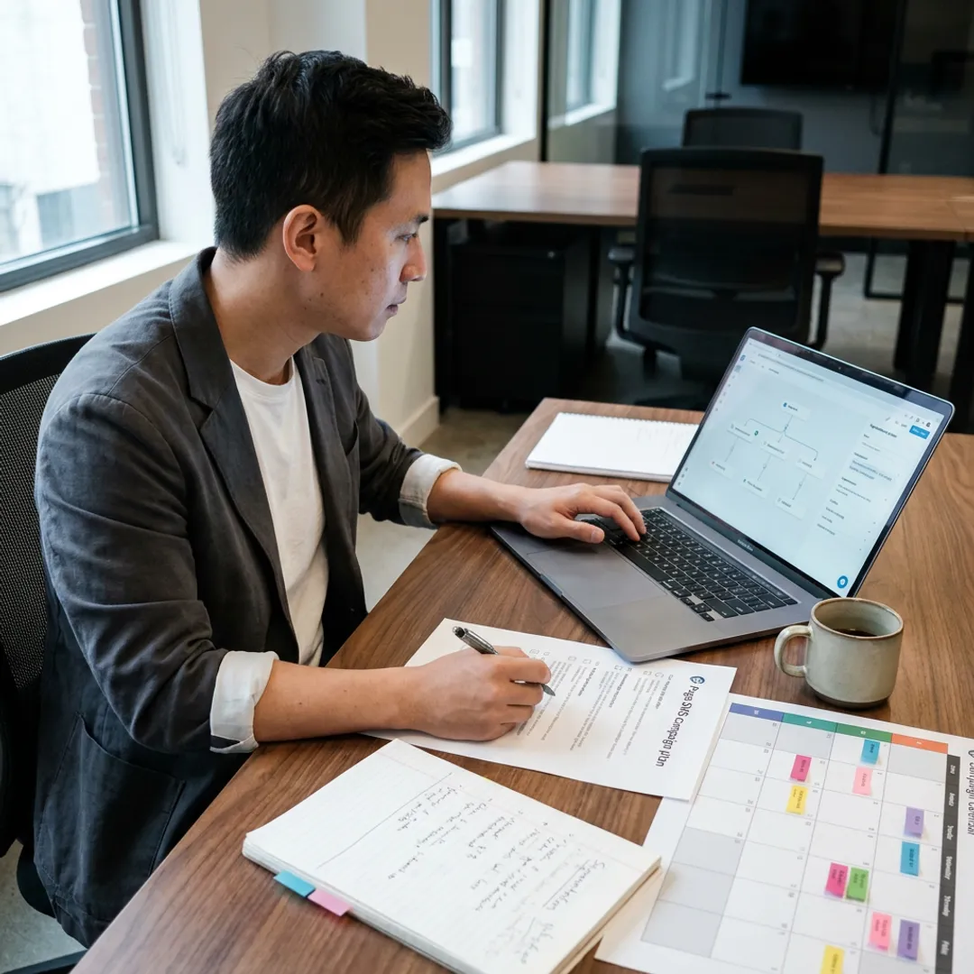 Ecommerce marketer planning retention growth process