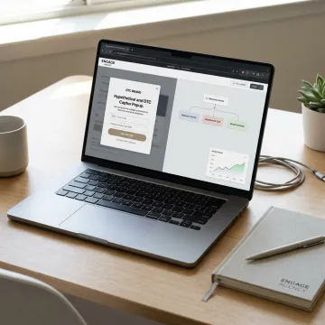 Ecommerce popup design and Klaviyo integration dashboard