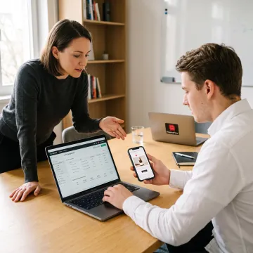Team building an e-commerce retention marketing campaign