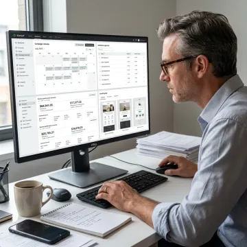 Email strategist reviewing digest campaign setup