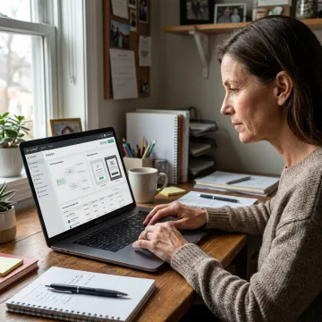 Email marketing strategist reviewing Klaviyo campaign analytics