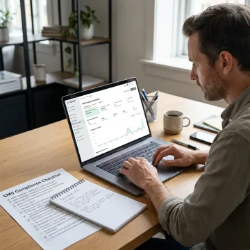 SMS campaign setup dashboard