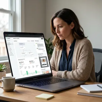 Email and SMS marketing dashboard for an ecommerce brand