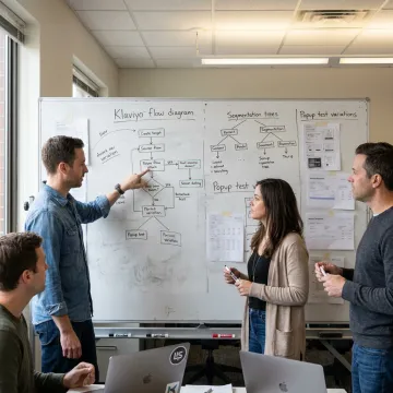 CRO team mapping ecommerce customer journeys
