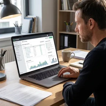 SMS retention strategy dashboard