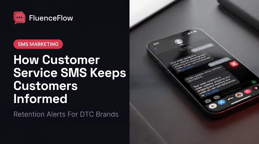 How Customer Service SMS Keeps Customers Informed