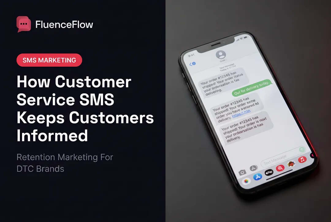 How Customer Service SMS Keeps Customers Informed