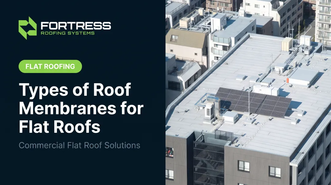 Types of Roof Membranes for Flat Roofs