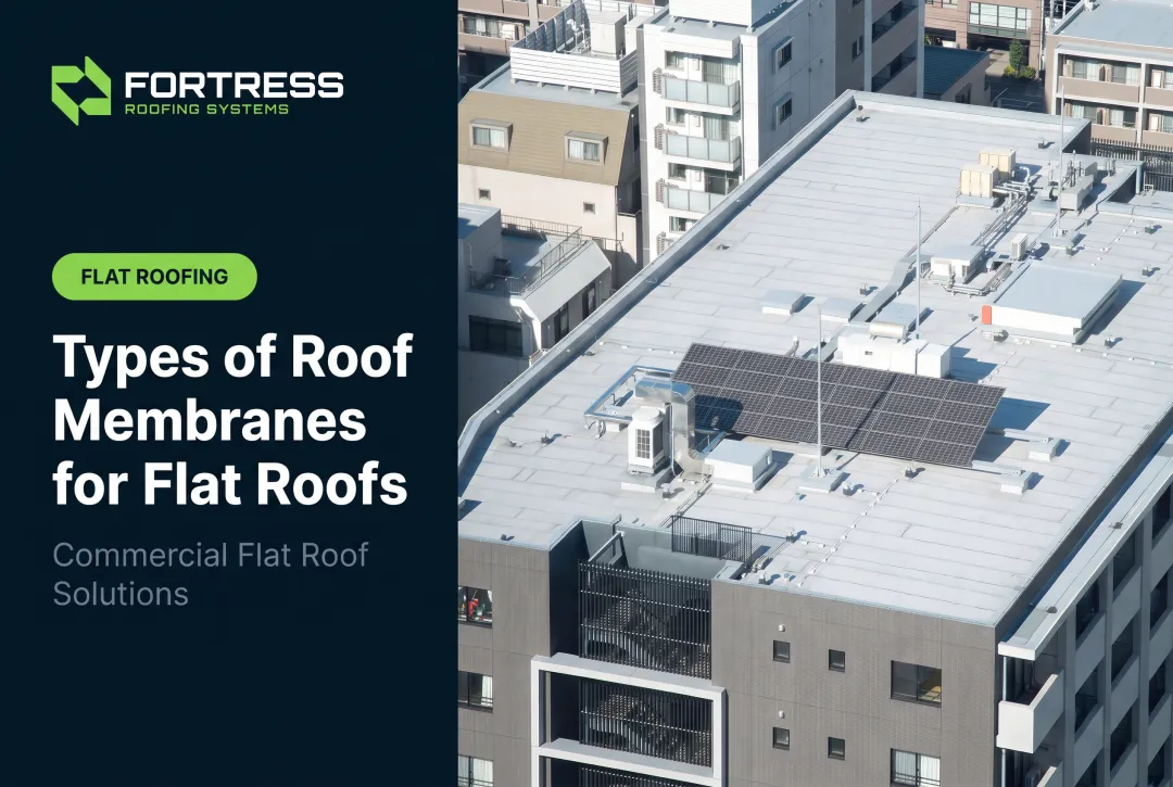Types of Roof Membranes for Flat Roofs
