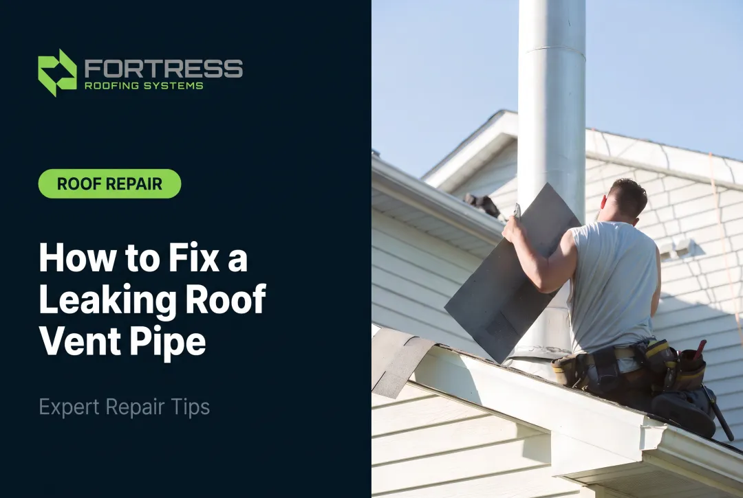 How to Fix a Leaking Roof Vent Pipe