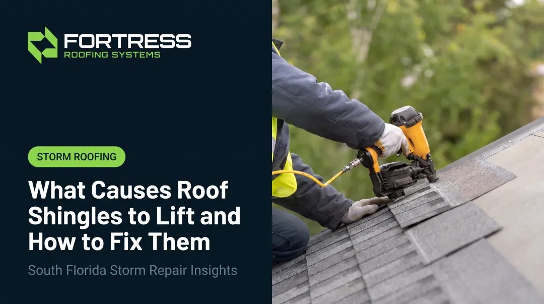 What Causes Roof Shingles to Lift and How to Fix Them