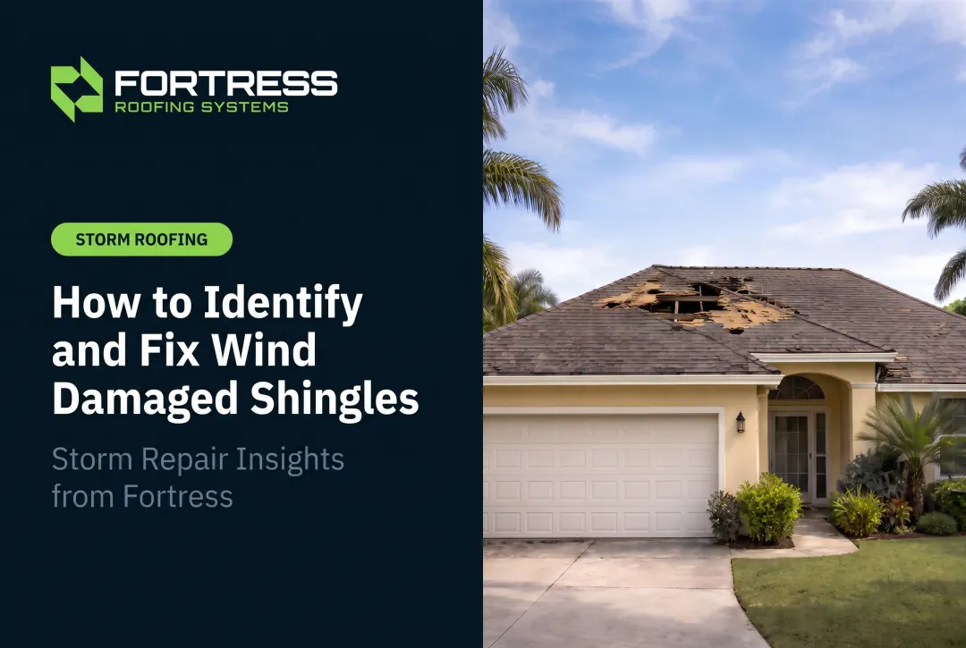 How to Identify and Fix Wind Damaged Shingles