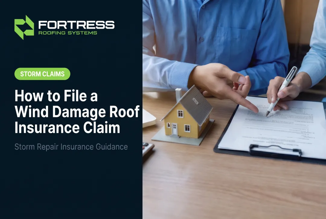 How to File a Wind Damage Roof Insurance Claim