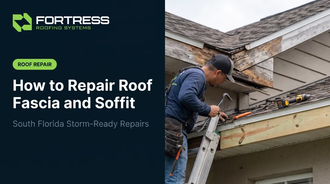 How to Repair Roof Fascia and Soffit