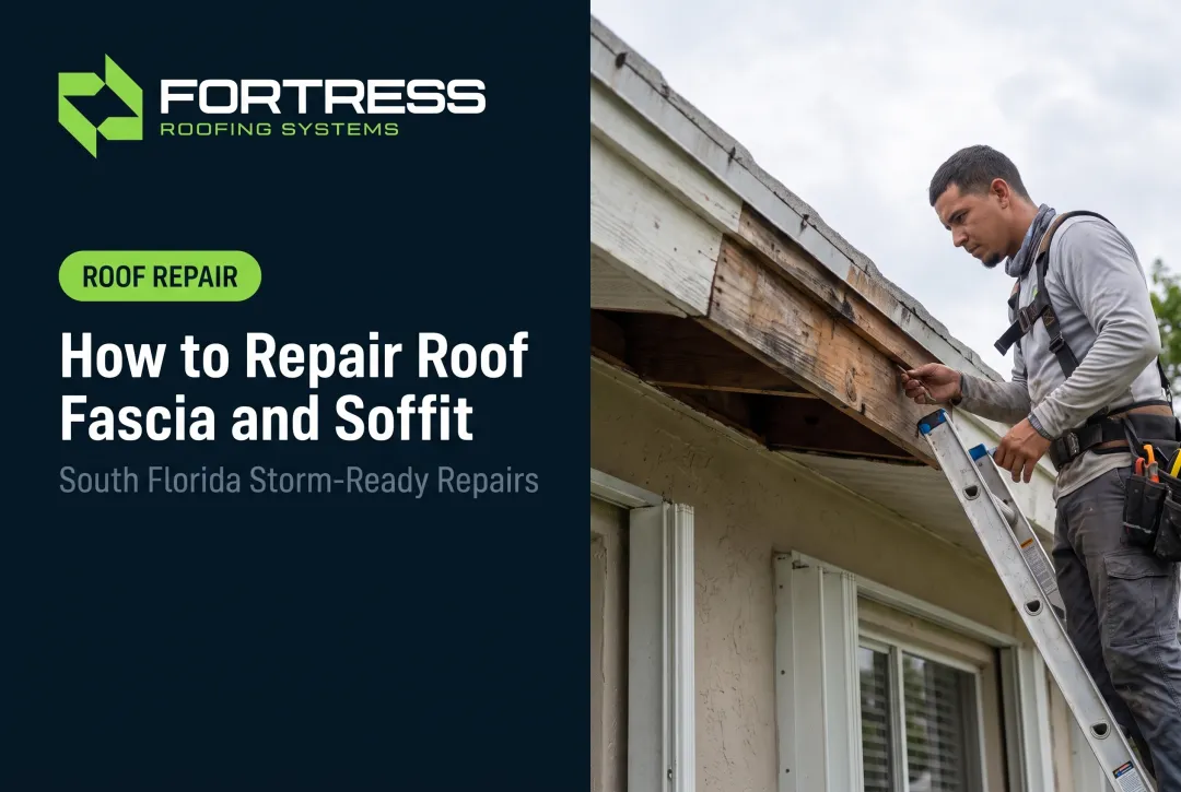 How to Repair Roof Fascia and Soffit