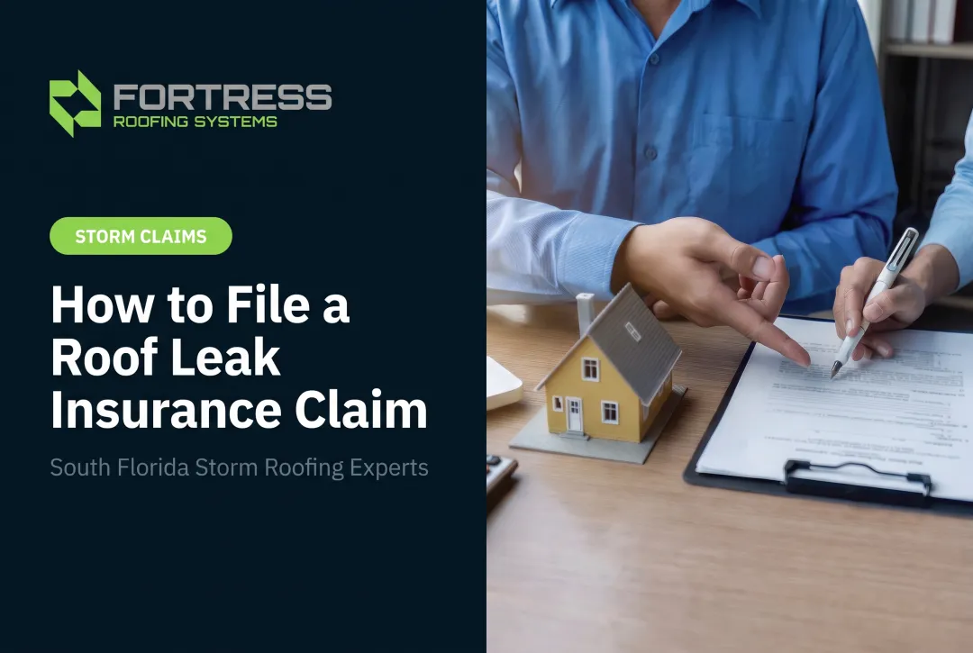 How to File a Roof Leak Insurance Claim