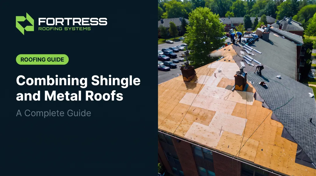 Combining Shingle and Metal Roofs: A Complete Guide