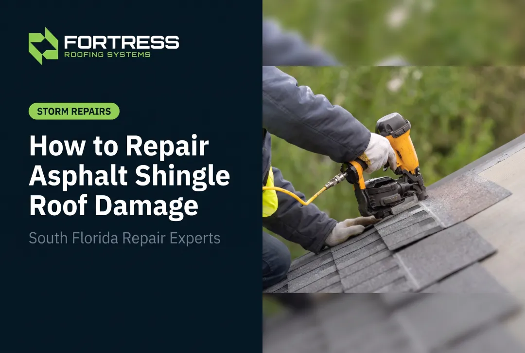 How to Repair Asphalt Shingle Roof Damage