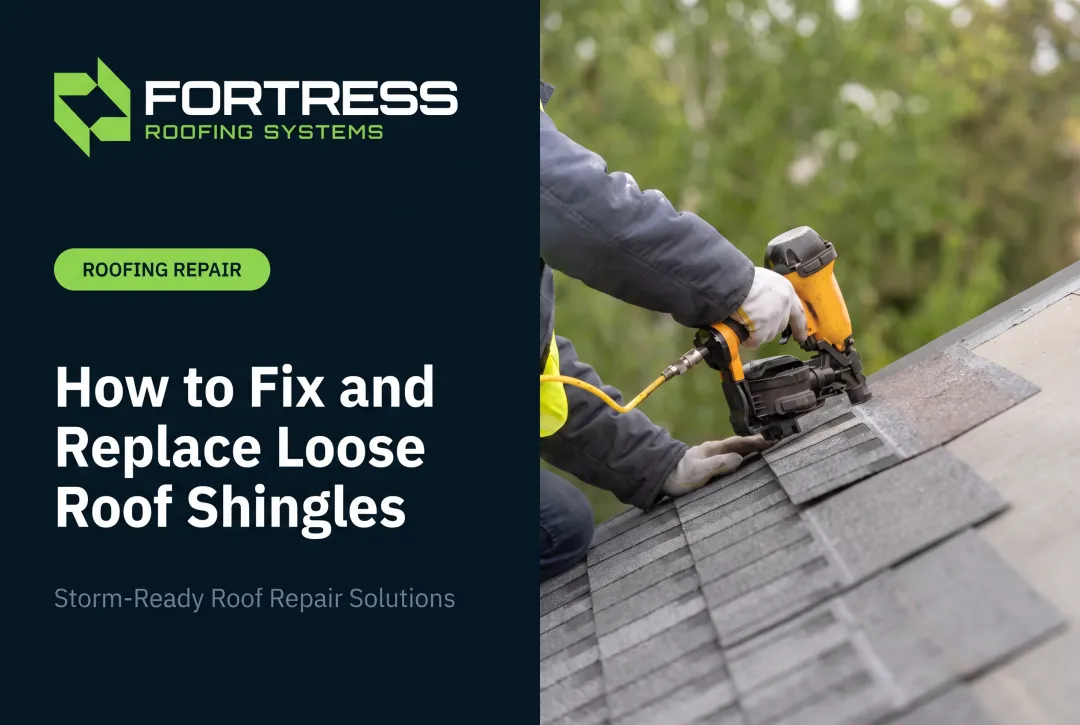 How to Fix and Replace Loose Roof Shingles