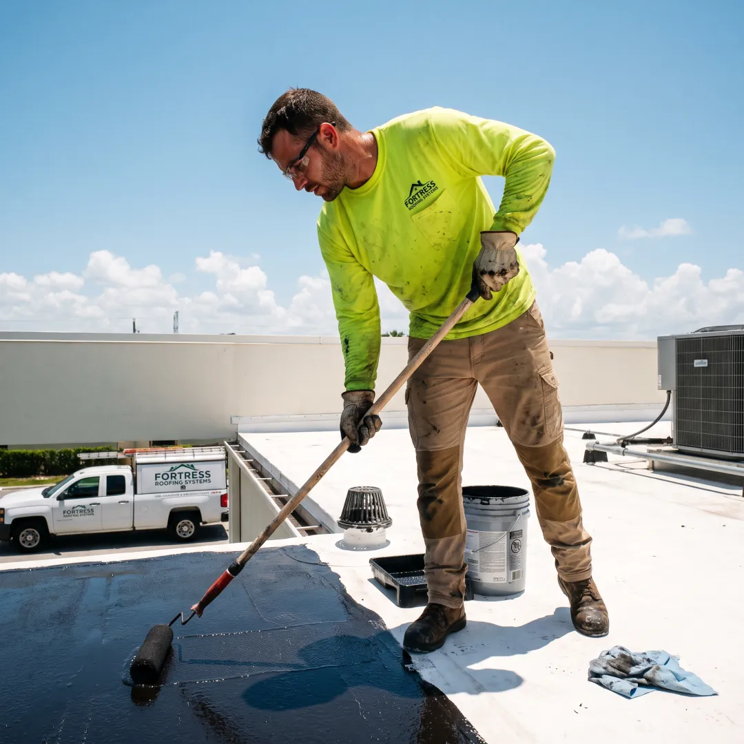 Liquid EPDM Rubber Roof Coating